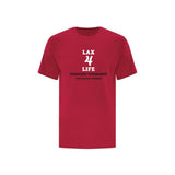 Friendship Tournament Lax4Life Stacked Logo Tshirt - Adult