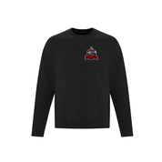 Port Moody Lacrosse Left Chest Patch Applique Crewneck - Adult