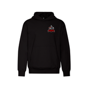 Port Moody Lacrosse Koi Element CFF Left Chest Applique Patch Logo Hoodie - Unisex