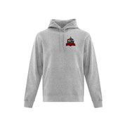 Port Moody Lacrosse Left Chest Patch Applique Hoodie - Adult