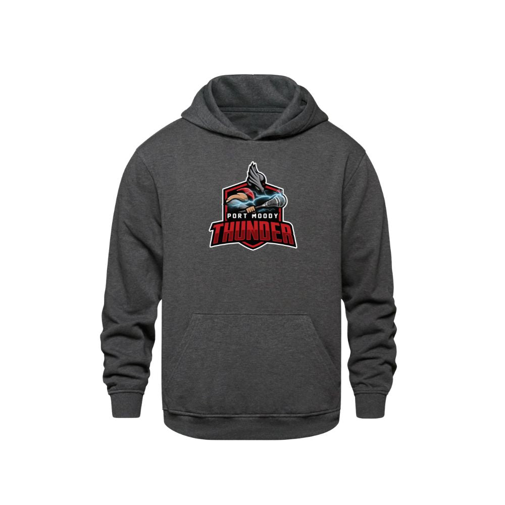 Port Moody Lacrosse Applique Logo Hoodie - Youth