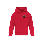Port Moody Lacrosse Left Chest Patch Applique Hoodie - Youth