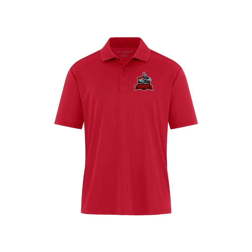 Port Moody Lacrosse Embroidered Logo Coal Harbour S365 Polo - Mens