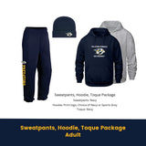 Predators Package - Hoodie, Sweatpants, Toque - Adult