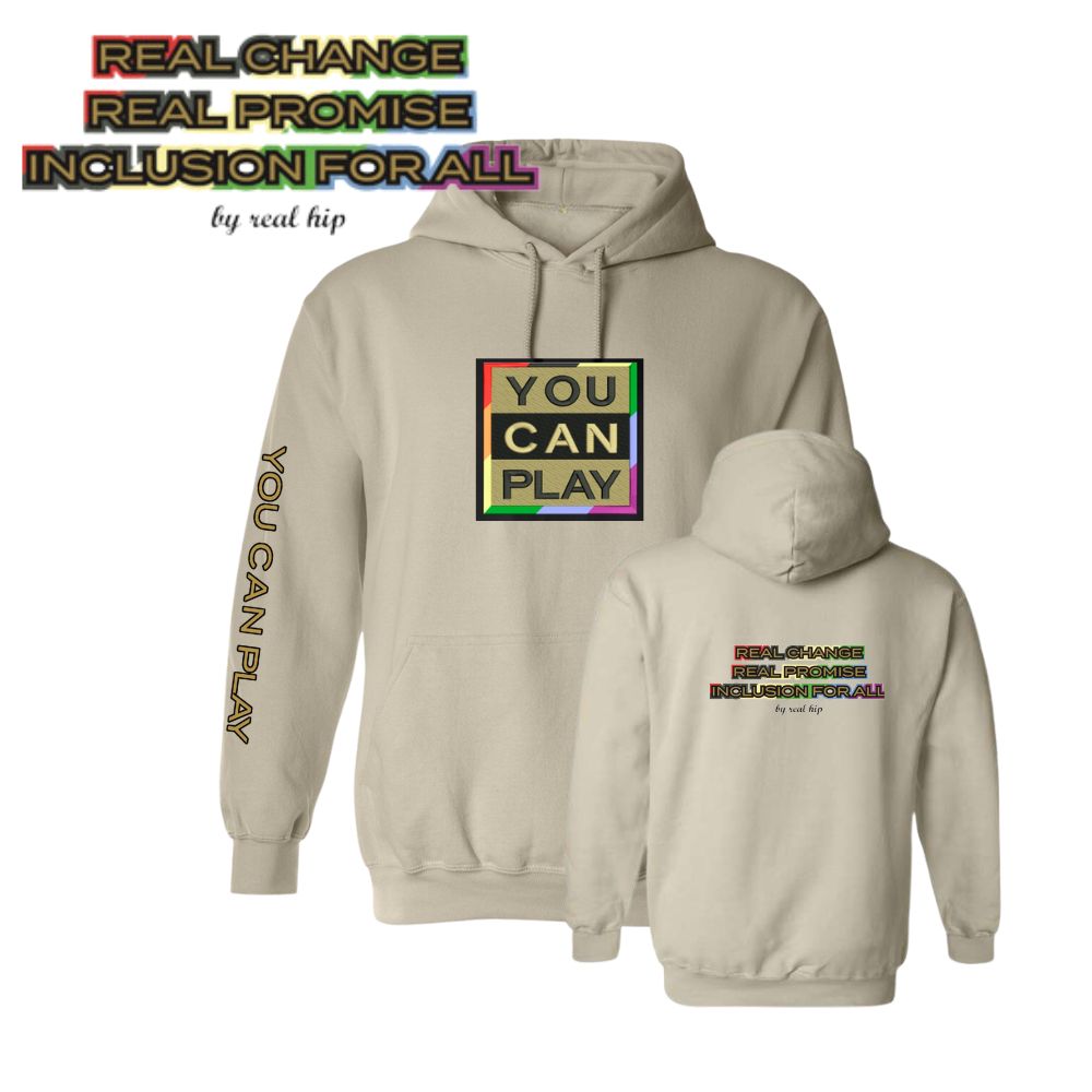 Pride You Can Play Full Front Hoodie