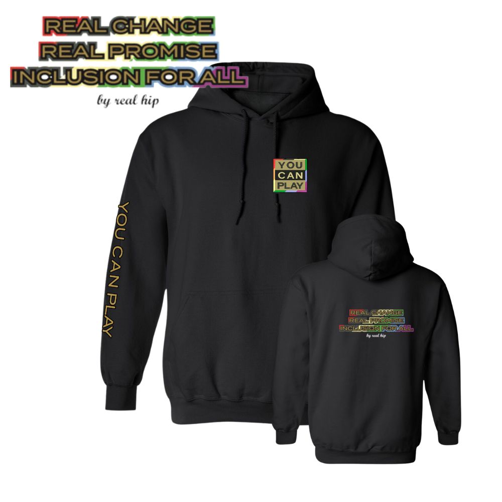 Pride You Can Play Left Chest Hoodie