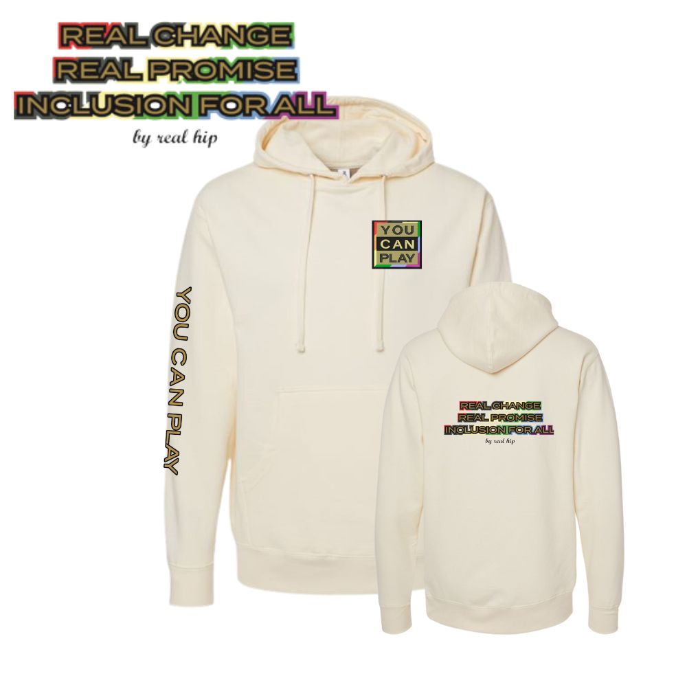 Pride You Can Play Left Chest Hoodie