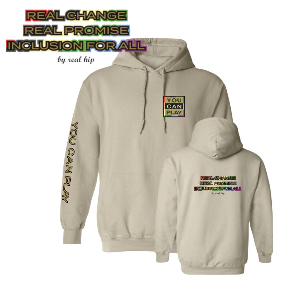 Pride You Can Play Left Chest Hoodie