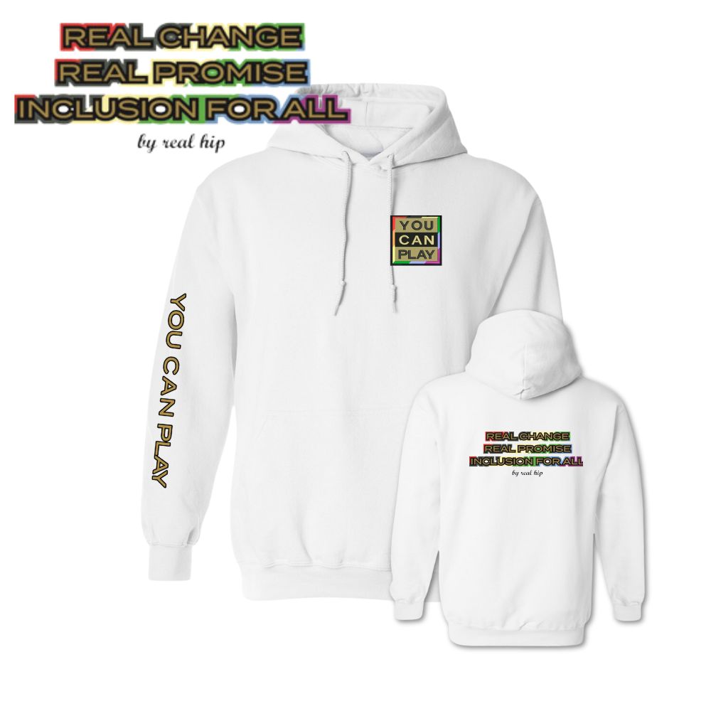 Pride You Can Play Left Chest Hoodie