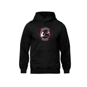 Ravens Vintage Wash Hoodie - Embroidered Logo  - Adult