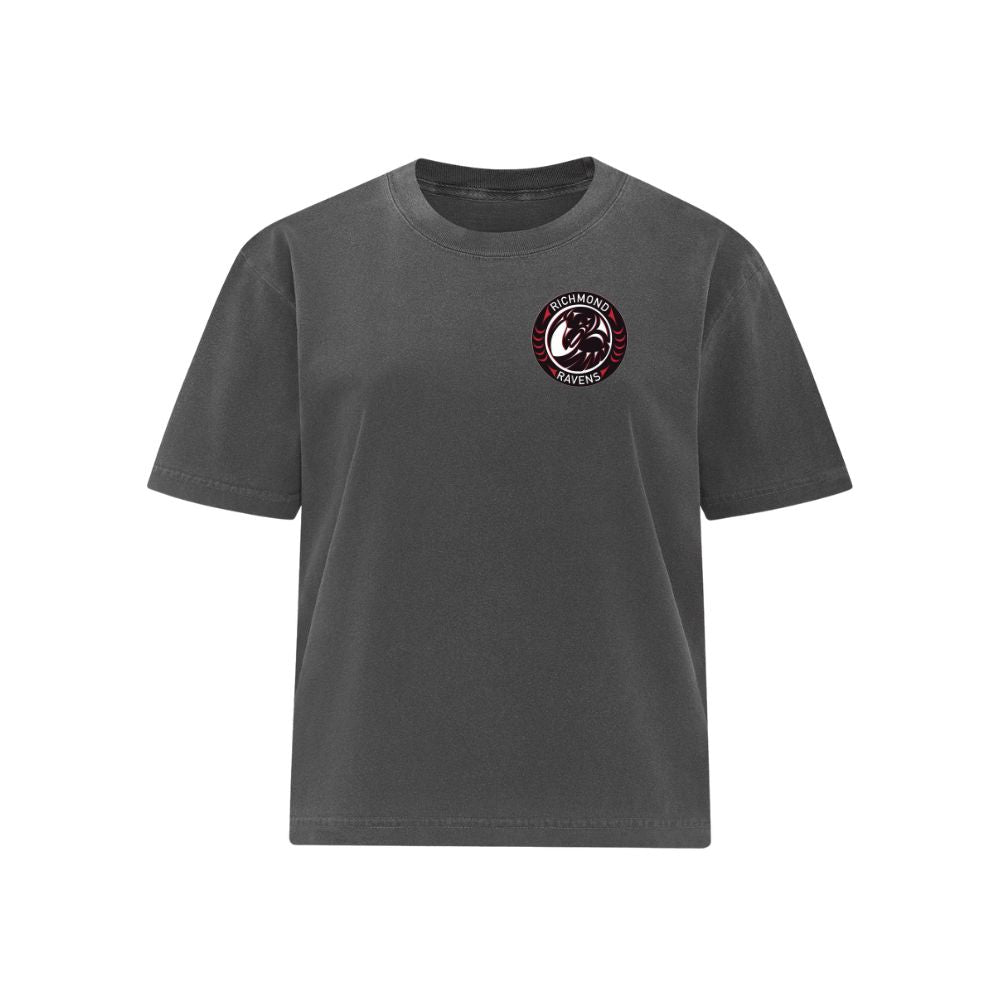 Ravens Heavyweight Ladies Boxy Tee