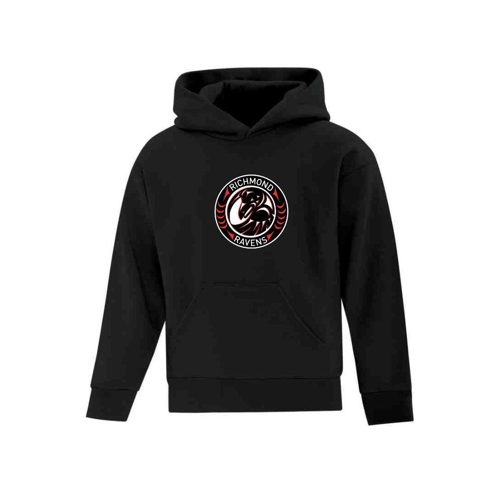 Ravens Hoodie with Printed Logo - Youth