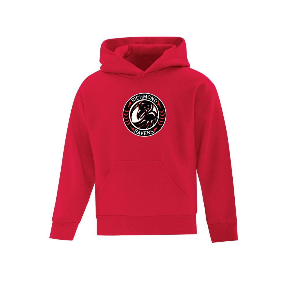 Ravens Hoodie with Printed Logo - Youth