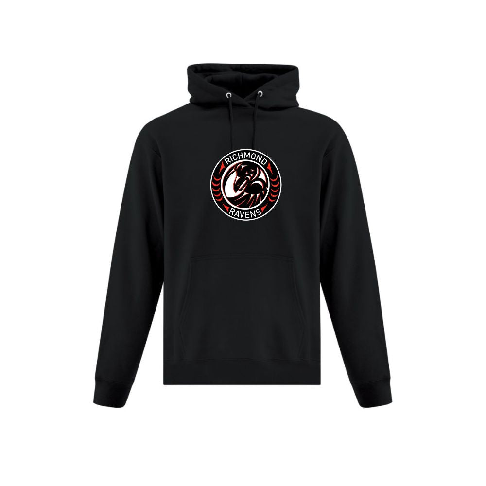 Ravens Hoodie with Printed Logo - Adult