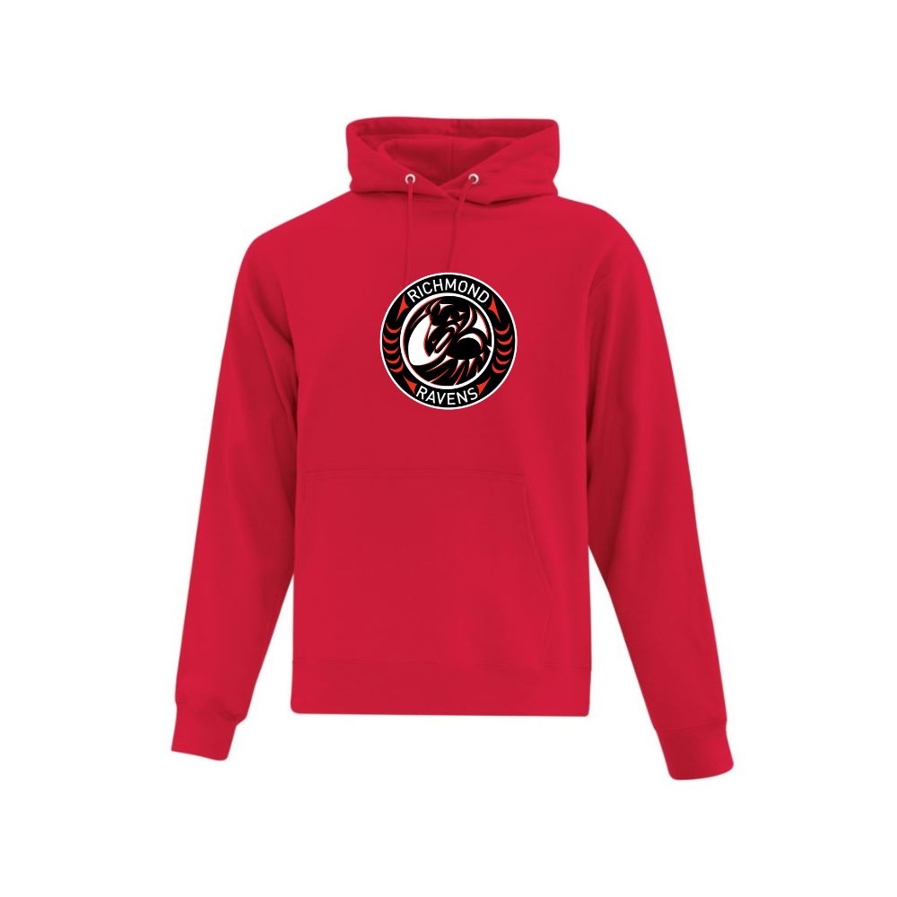 Ravens Hoodie with Printed Logo - Adult