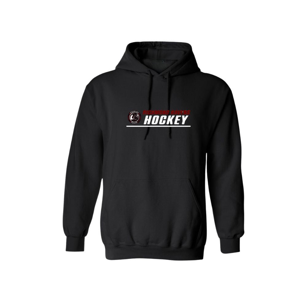 Ravens Hockey Hoodie with Printed Logo - Adult