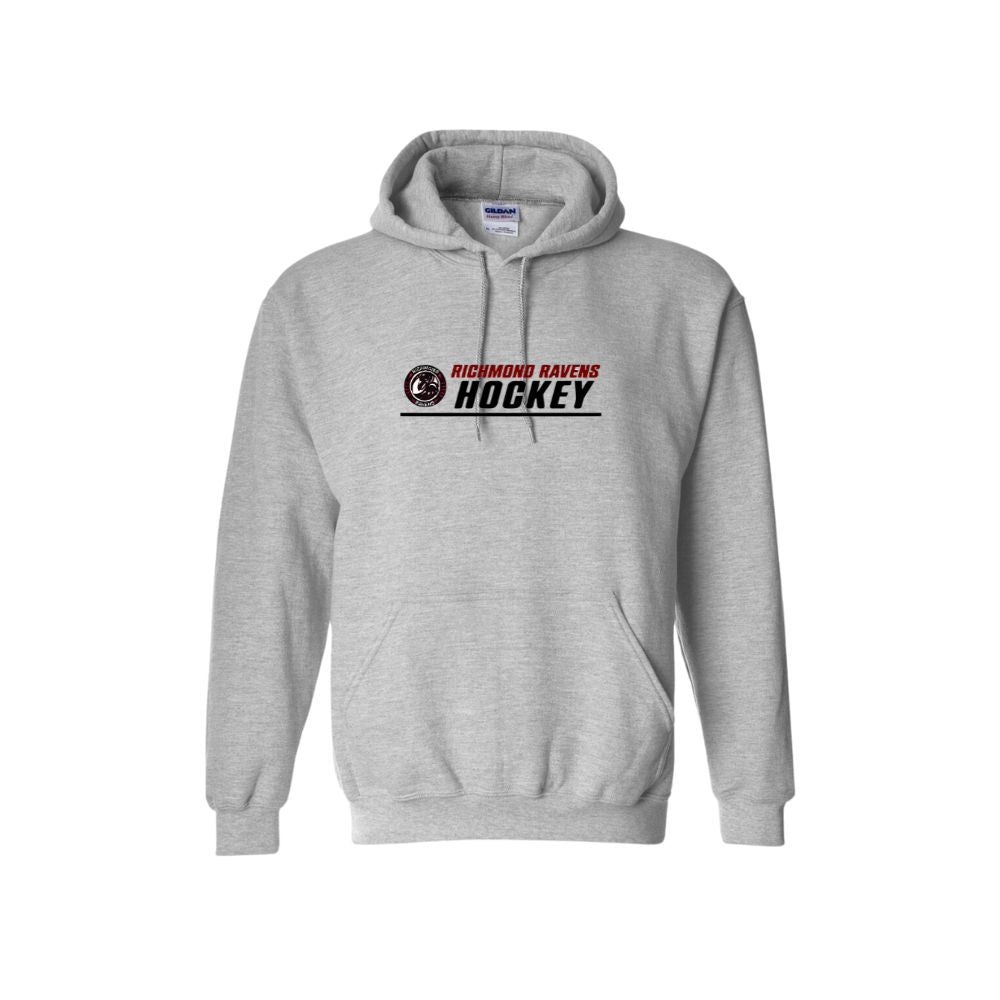 Ravens Hockey Hoodie with Printed Logo - Adult
