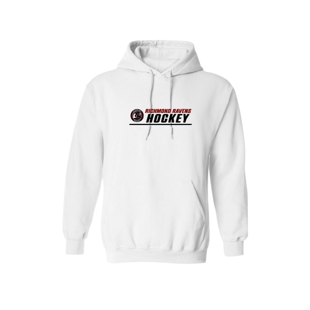 Ravens Hockey Hoodie with Printed Logo - Adult