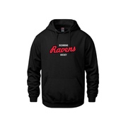 Ravens CSW Hoodie - Handwriting Felt Applique Logo - Adult