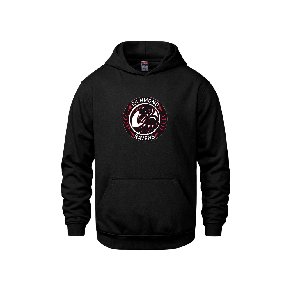 Ravens CSW Hoodie - Applique Embroidered Association Logo - Youth