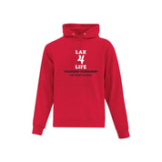 Friendship Tournament Lax4Life Stacked Logo Hoodie - Adult