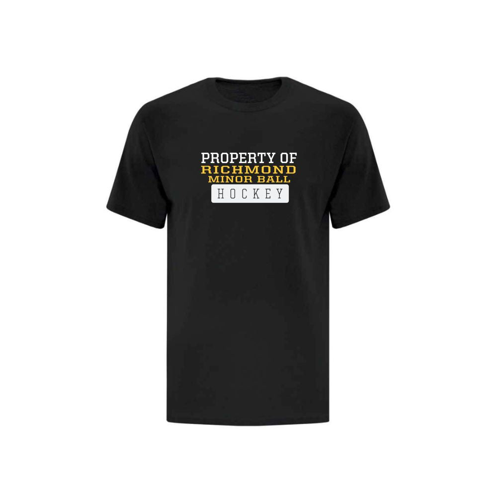 Property of Richmond Minor Ball Hockey Tshirt - Adult