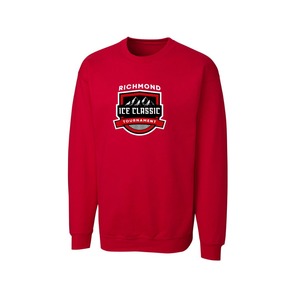 Richmond Ice Classic Red Logo Crewneck Sweatshirt - Adult