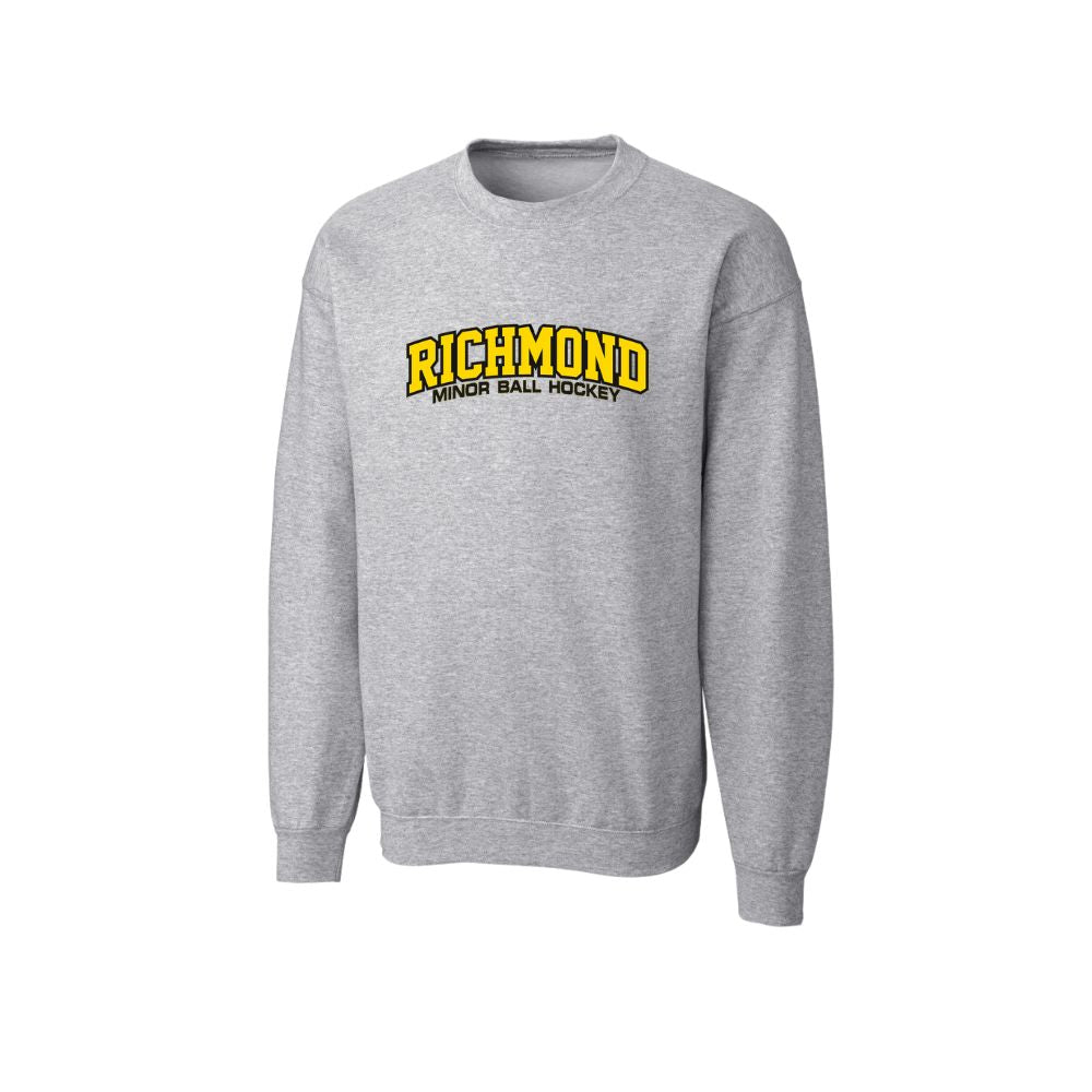Richmond Minor Ball Hockey Applique Crewneck Sweatshirt - Adult
