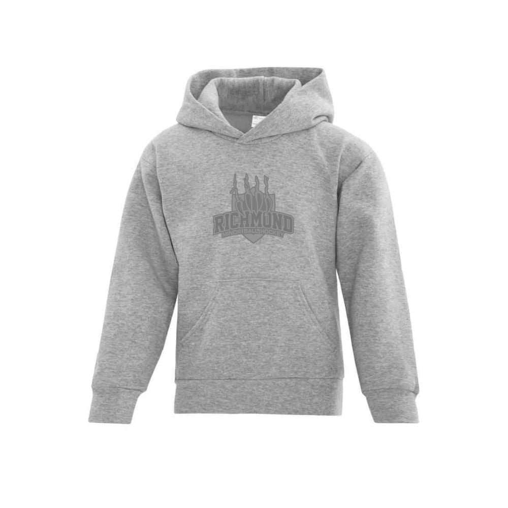 Richmond Minor Ball Hockey Embroidered Tone on Tone Hoodie - Youth