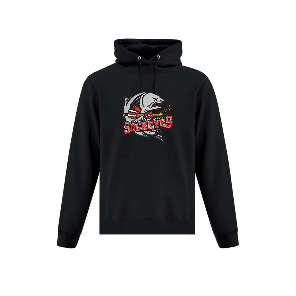 Richmond Sockeyes Embroidered Logo Hoodie - Adult