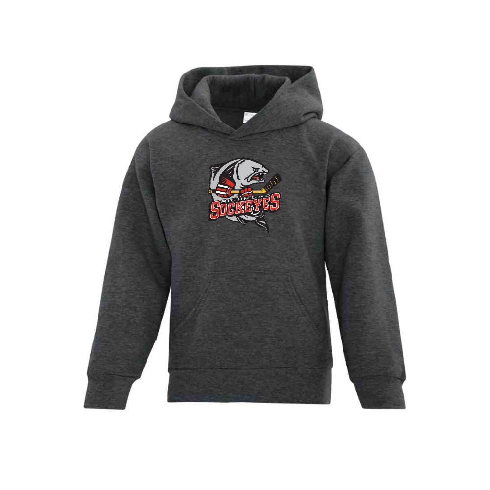 Richmond Sockeyes Embroidered Logo Hoodie - Youth