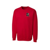 Richmond Sockeyes Crewneck Embroidered Left Chest Logo Sweatshirt - Unisex