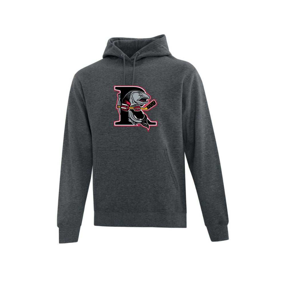 Richmond Sockeyes Print Front Logo Hoodie - Adult