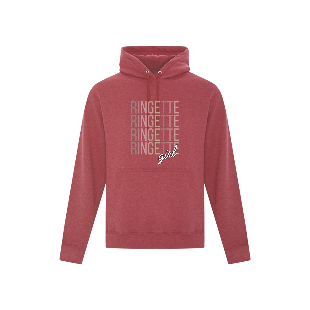 Repeat Ringette Girl Hoodie - Adult
