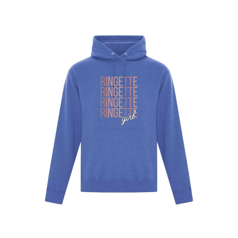 Repeat Ringette Girl Hoodie - Adult