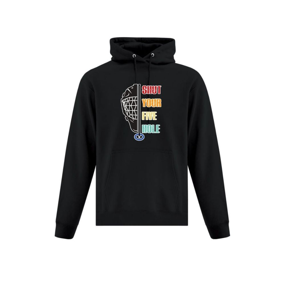 Shut Your Five Hole Ringette Hoodie - Adult