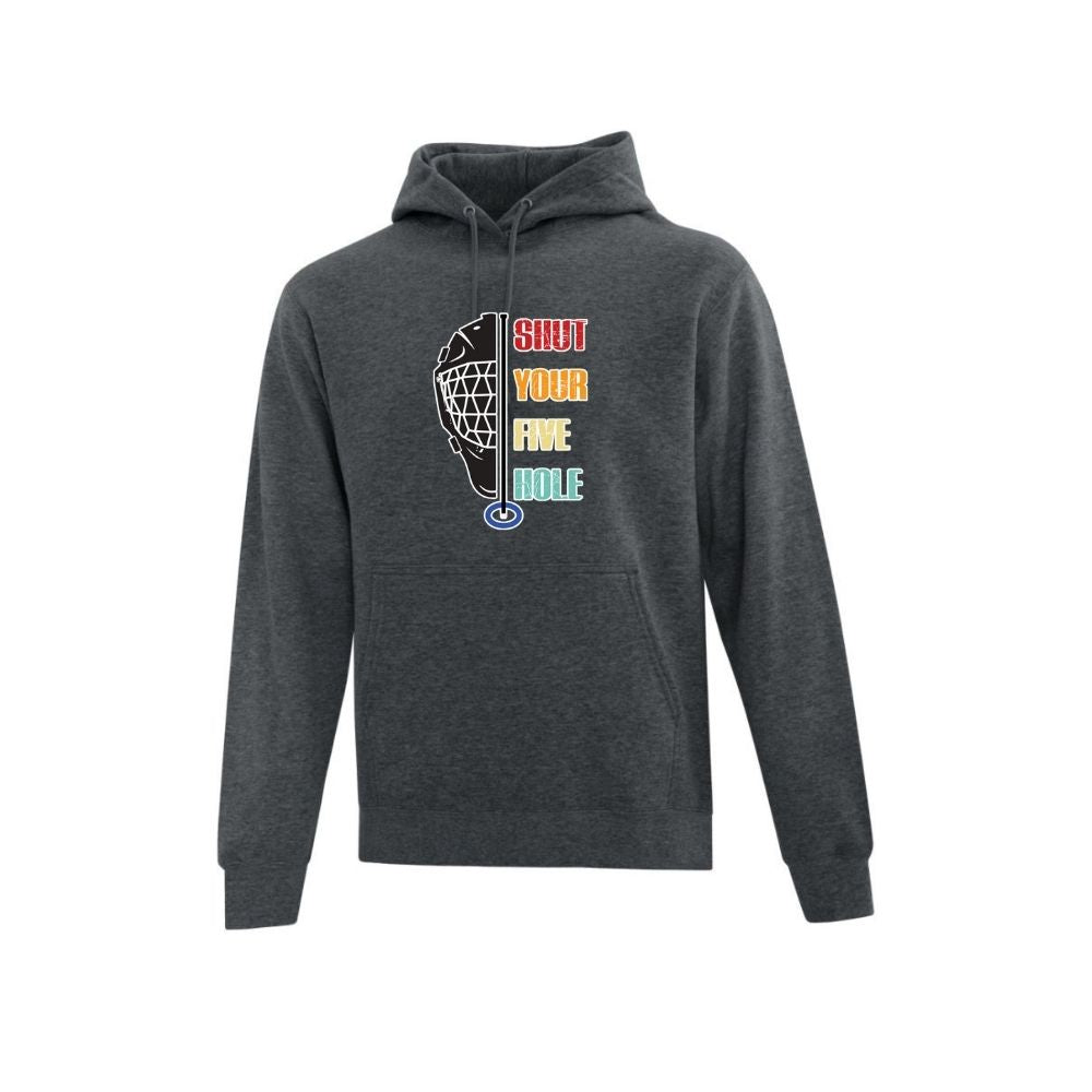 Shut Your Five Hole Ringette Hoodie - Adult