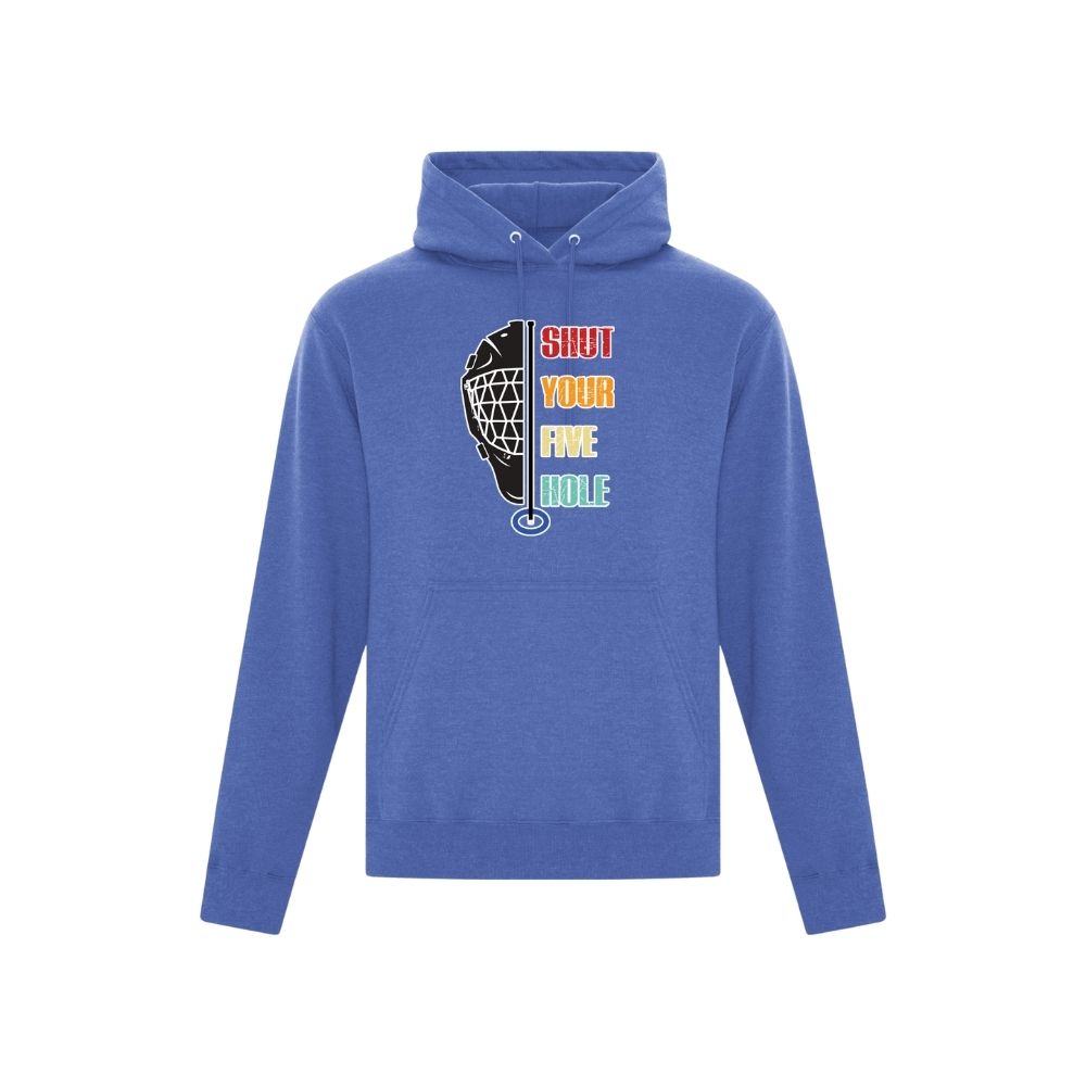 Shut Your Five Hole Ringette Hoodie - Adult