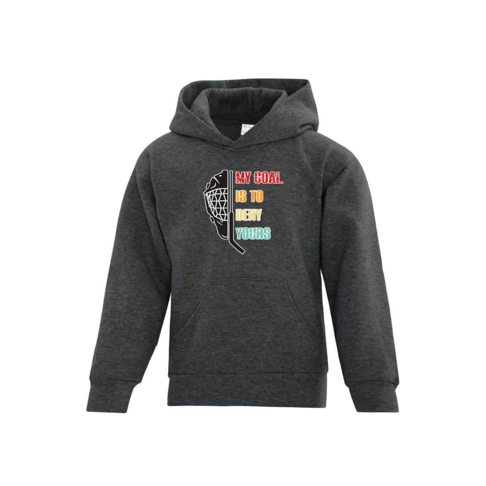 My Goal is to Deny Yours Ringette Hoodie - Youth