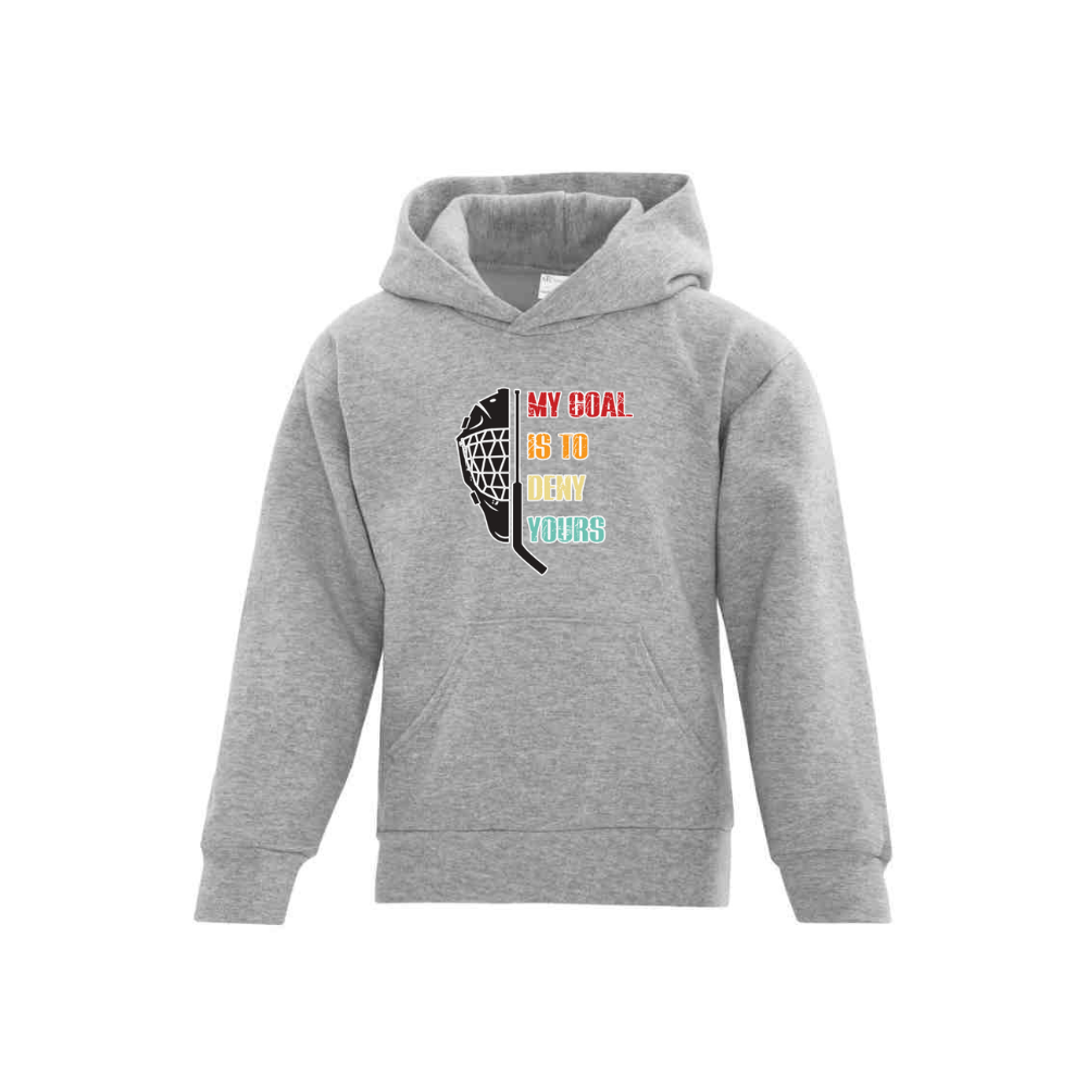 My Goal is to Deny Yours Ringette Hoodie - Youth