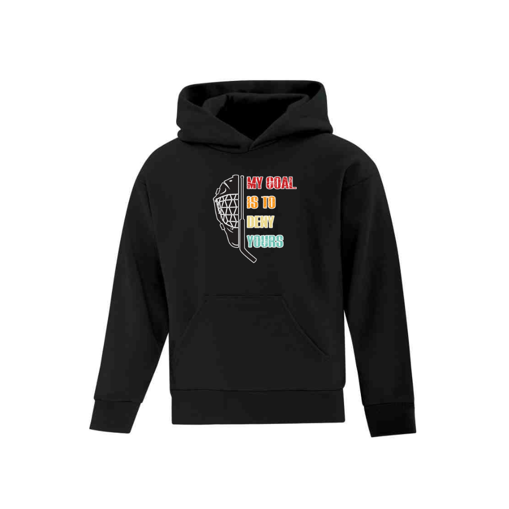 My Goal is to Deny Yours Ringette Hoodie - Youth