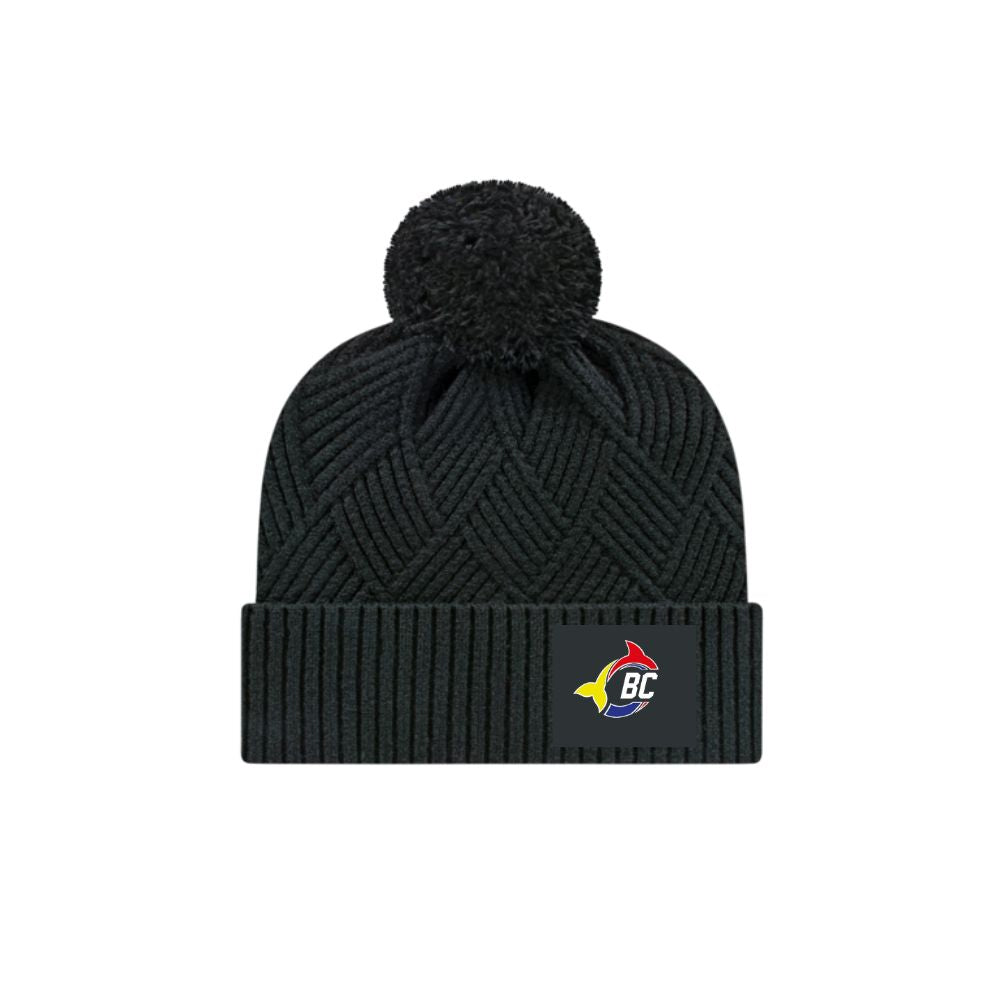 Ringette LMRL East Premium Diagonal Weave Pom Toque