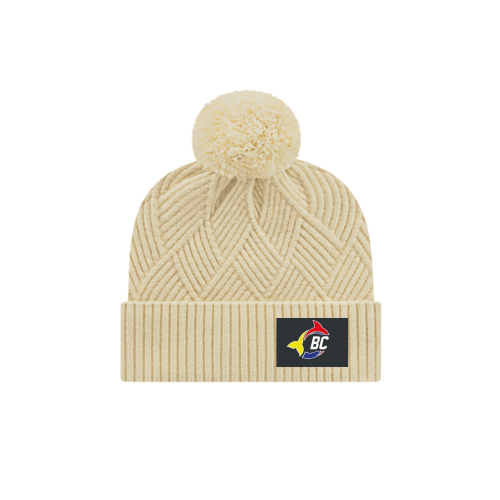 Ringette LMRL East Premium Diagonal Weave Pom Toque