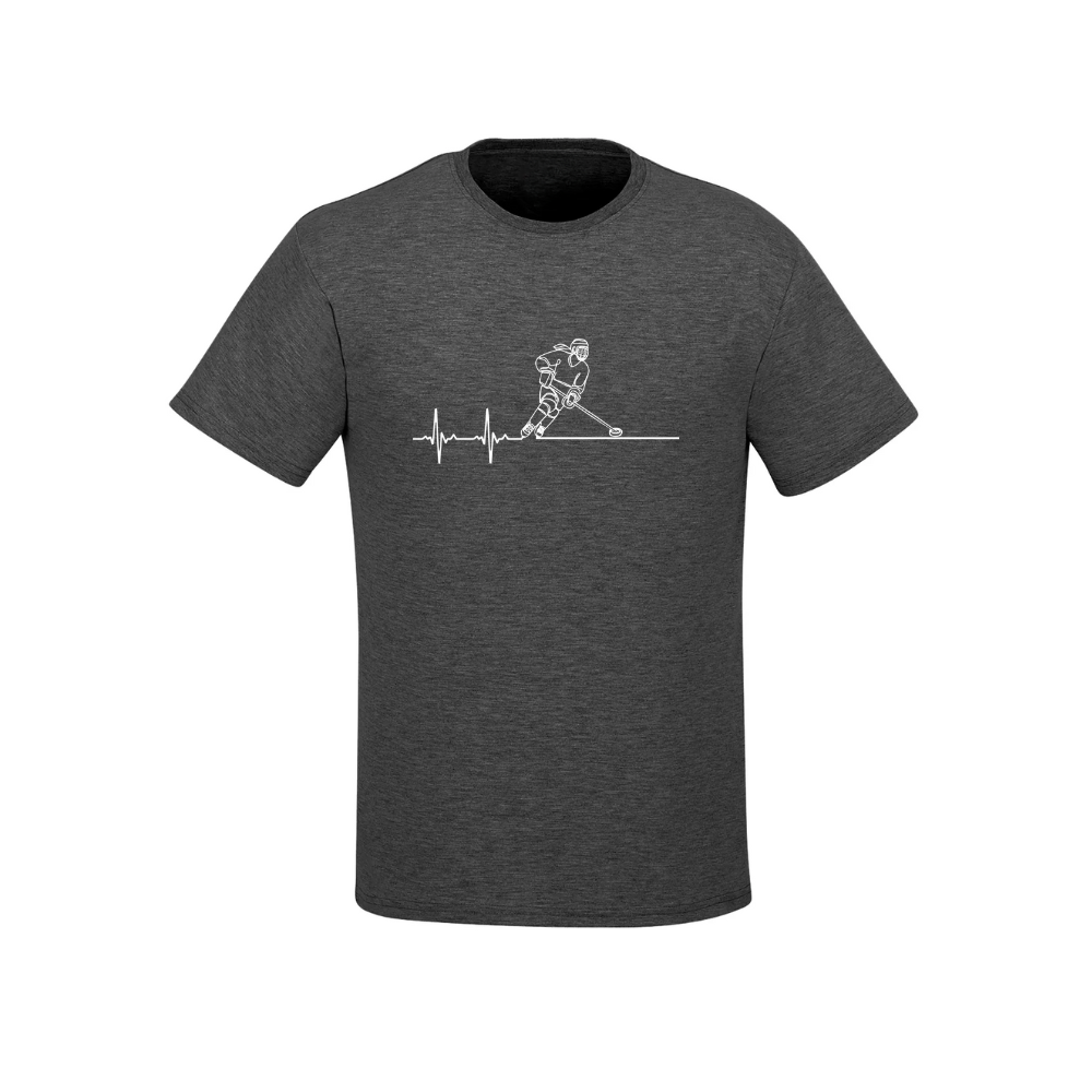 Heart Beat Player Ringette Tshirt