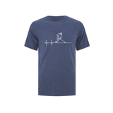 Heart Beat Player Ringette Tshirt