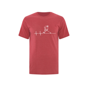 Heart Beat Player Ringette Tshirt