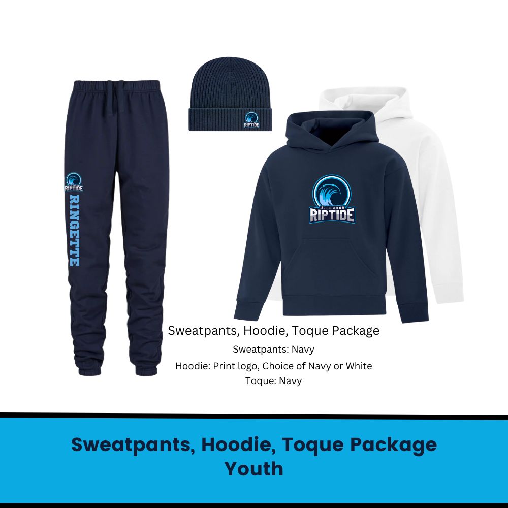Richmond Riptide Hoodie, Sweatpants, Toque Package - Youth