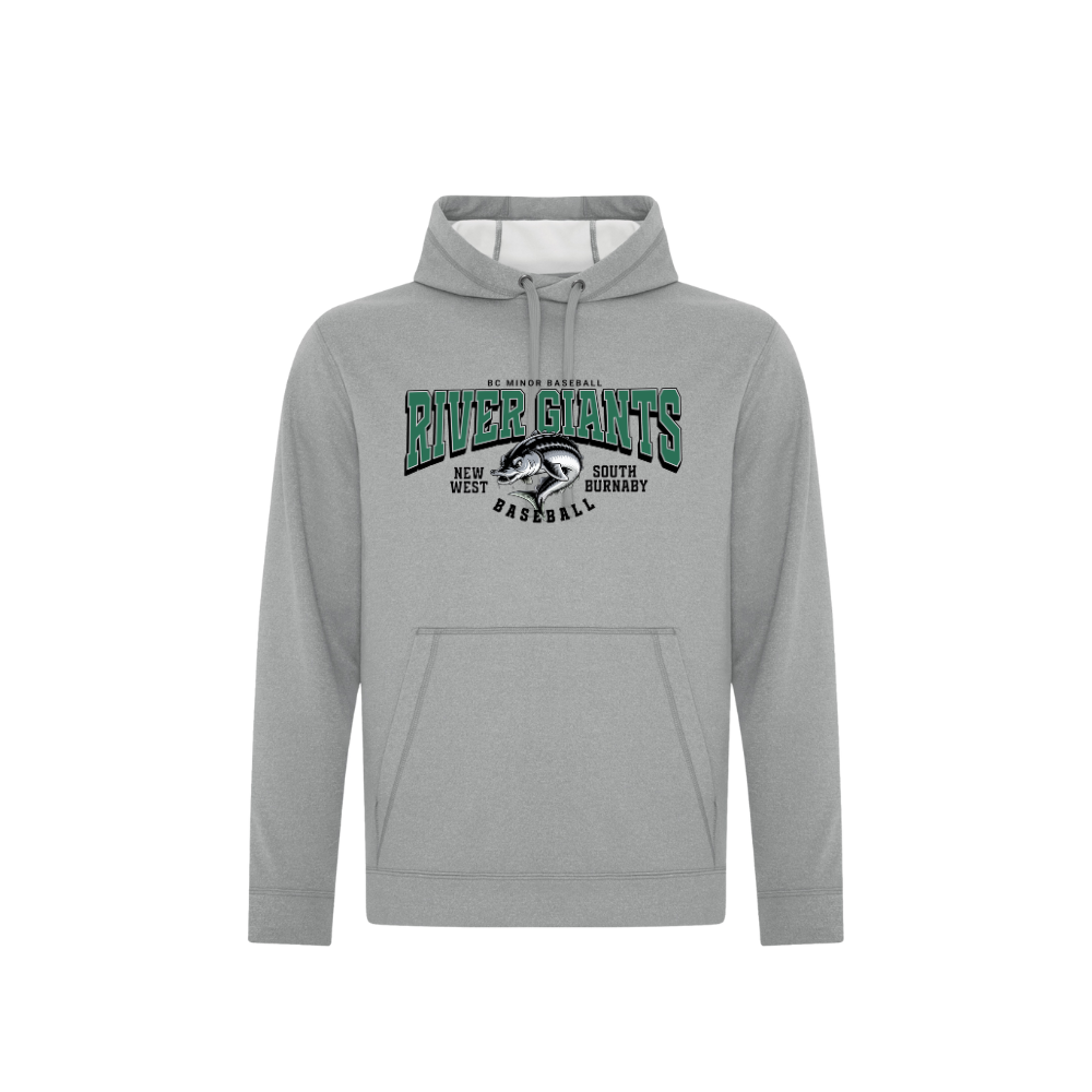 River Giants Full Front Sturgeon Logo ATC2005 Game Day Hoodie - Adult