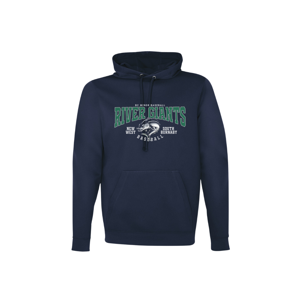 River Giants Full Front Sturgeon Logo ATC2005 Game Day Hoodie - Adult