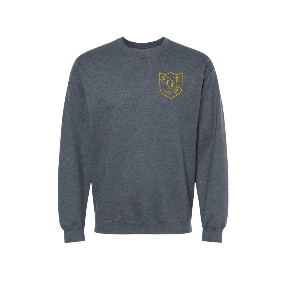 SFDS Crewneck Sweatshirt Left Chest Logo - Youth